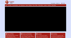 Desktop Screenshot of itanoshotel.com